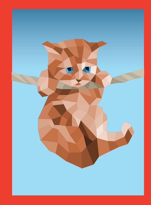 PAINT BY STICKER: CATS -WORKMAN